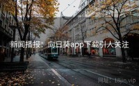 新闻播报：向日葵app下载引人关注