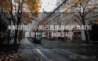 未解谜团：小妲己直播背后的真相到底是什么 · 档案2467